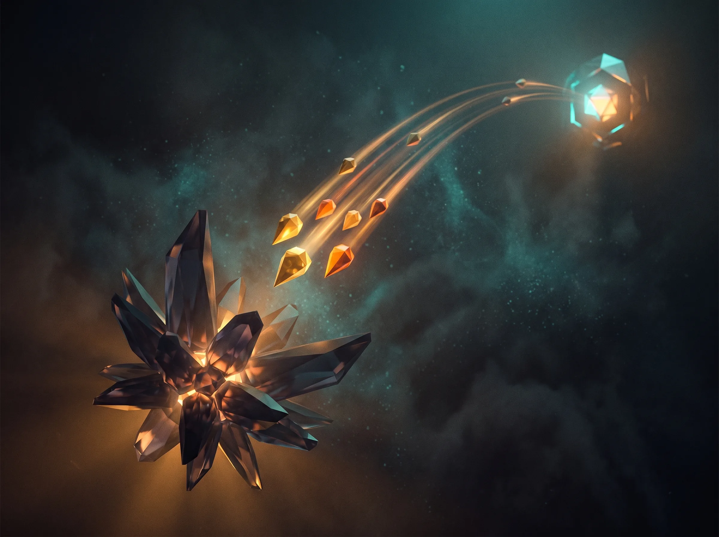 3D campaign dashboard with ROI gauge
