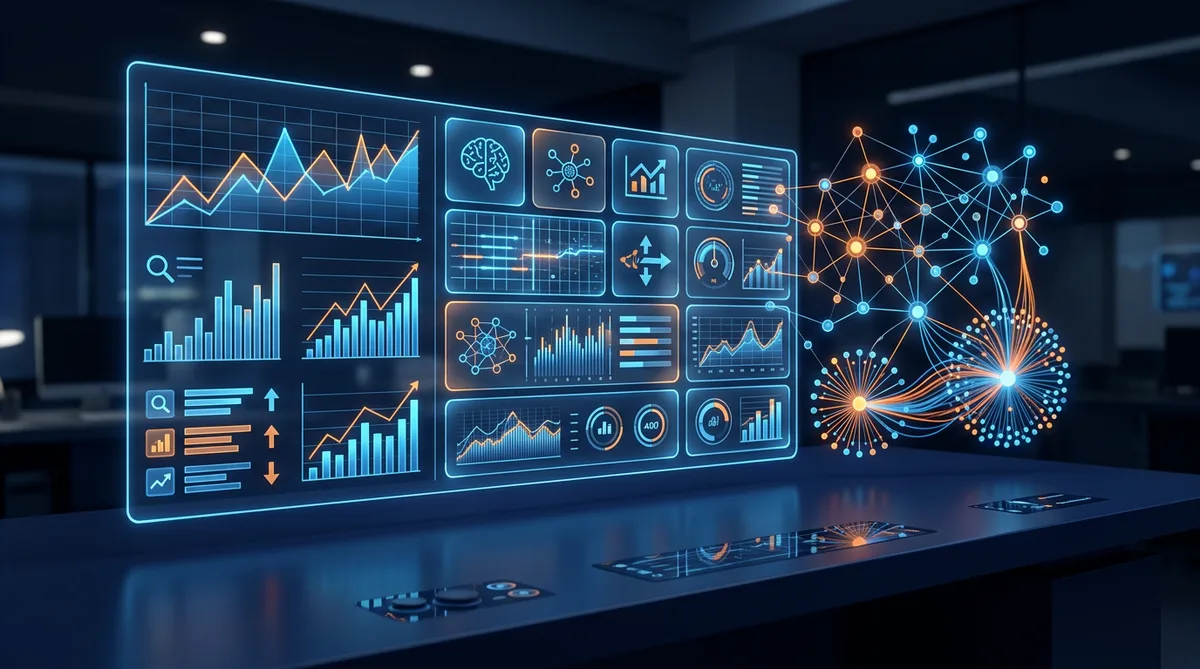 Integrated AEO and SEO strategy dashboard